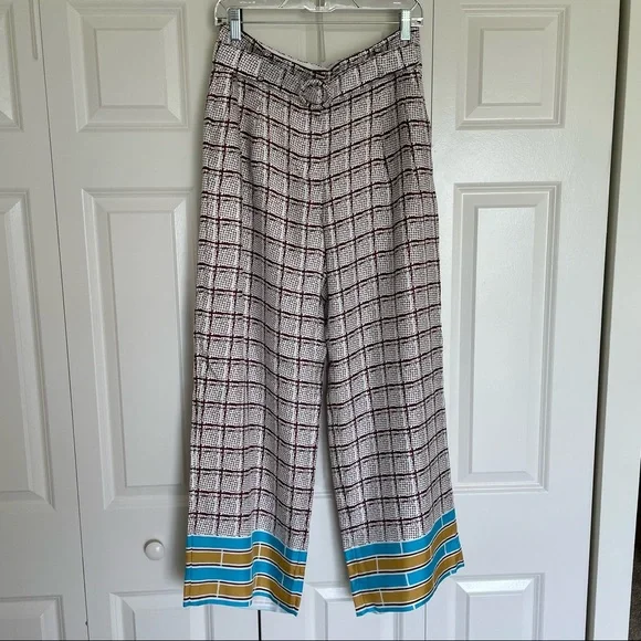 J.Crew Collection Mid-Century Modern Silk Trouser 🪺 - Picture 1 of 3